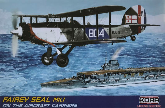 Kora K72131 1:72 Fairey Seal Mk.I on the Aircraft Carriers