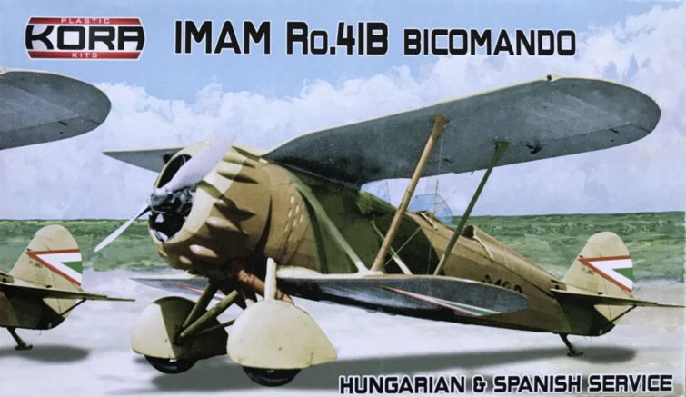 Kora K72143 1:72 IMAM Ro.41B Bicomando Spanish & Hungarian service