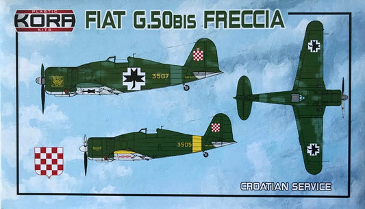Kora K72156 1:72 Fiat G.50bis Freccia Croatian Service