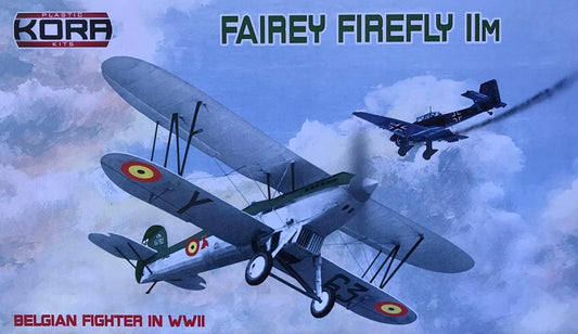 Kora K72159 1:72 Fairey Firefly IIM Belgian fighter in WWII