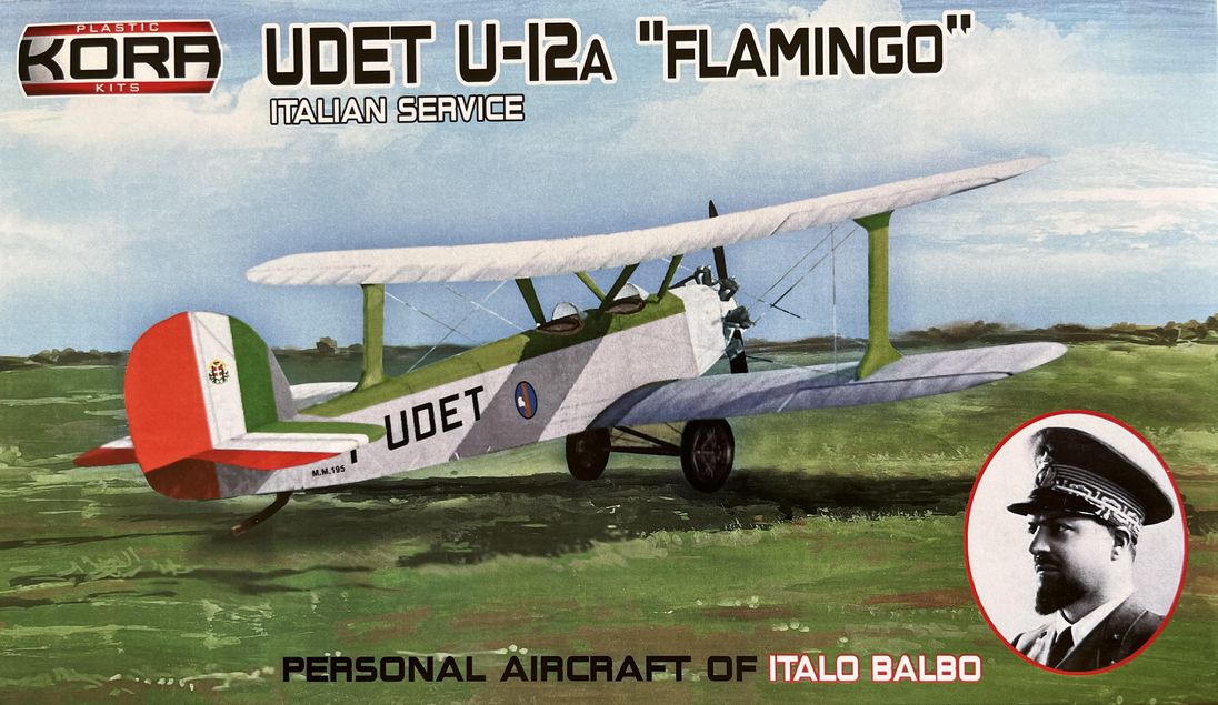 Kora K72173 1:72 Udet U-12A Flamingo-Italian service