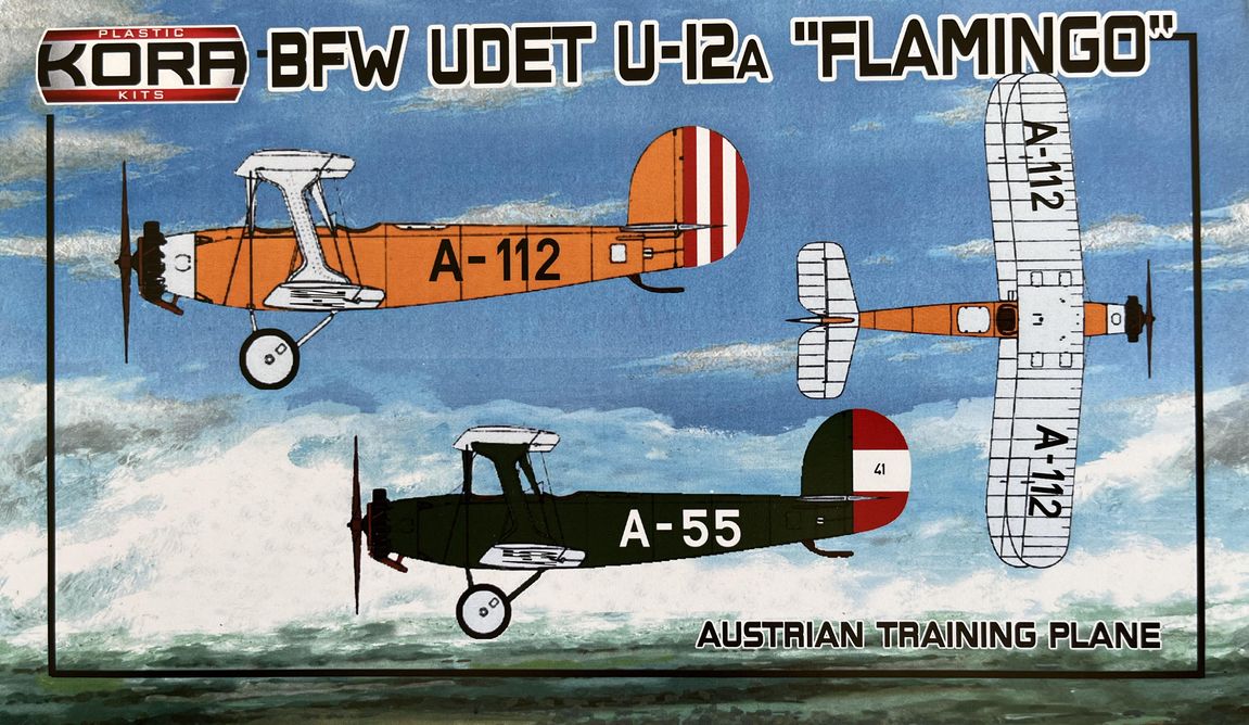 Kora K72174 1:72 Udet U-12A Flamingo (Austrian Training plane)