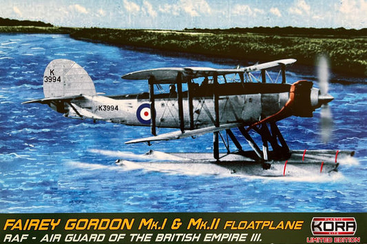 Kora K72176 1:72 Fairey Gordon Mk.I & II Floatplane RAF