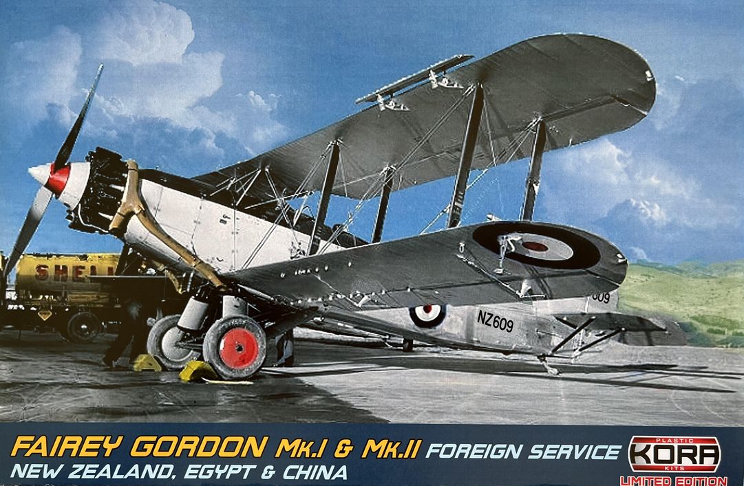 Kora K72177 1:72 Fairey Gordon Mk.I & II (New Zealand, Egypt, China)