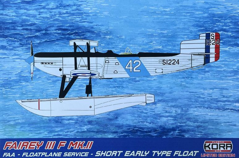 Kora K72186 1:72 Fairey IIIF Mk.II FAA-Float Plane service-short early type float