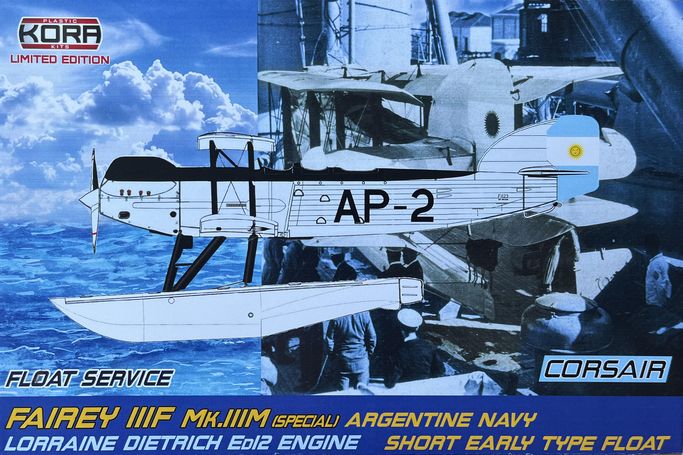 Kora K72188 1:72 Fairey IIIF Mk.IIIM Argentine Navy - L.D. engine-short float