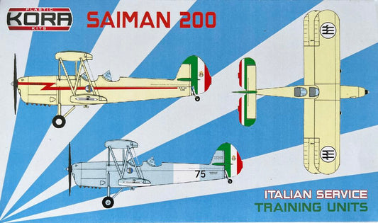 Kora K72194 1:72 Saiman 200 Italian service (training units)
