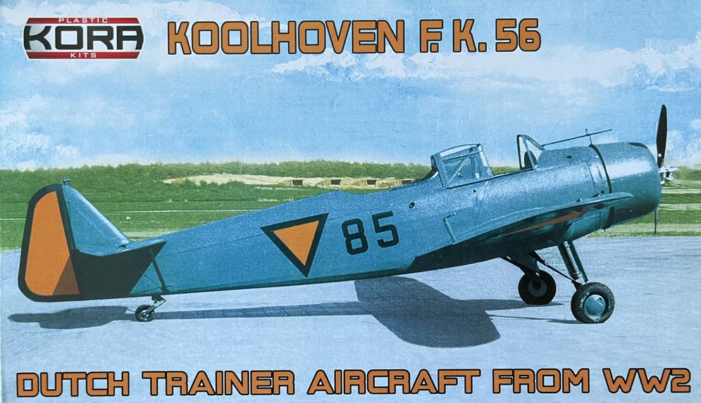 Kora PK72197 1:72 Koolhoven F.K.56 Dutch trainer of WWII