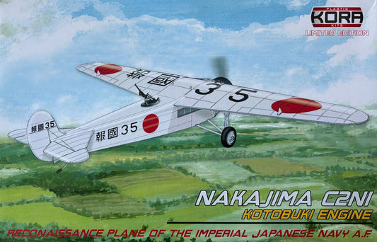 Kora PK72204 1:72 Nakajima C2N1 (Kotobuki engine) Japan Navy AF
