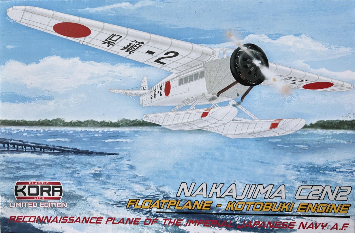 Kora PK72205 1:72 Nakajima C2N2 Floatplane Kotobuki Engine