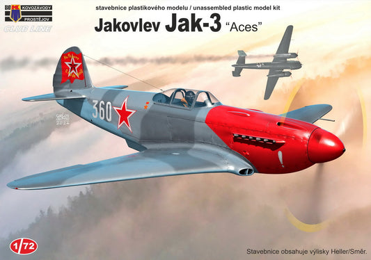 Kovozavody Prostejov CL7213 1:72 Yakovlev Yak-3 ’Aces’