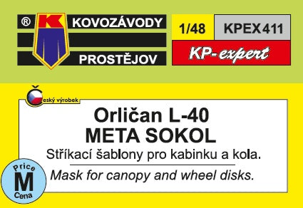 Kovozavody Prostejov EX4811 1:48 L-40 Meta Sokol