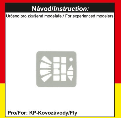 Kovozavody Prostejov KPEX050 1:72 Ilyushin IL-10 canopy frame paint mask