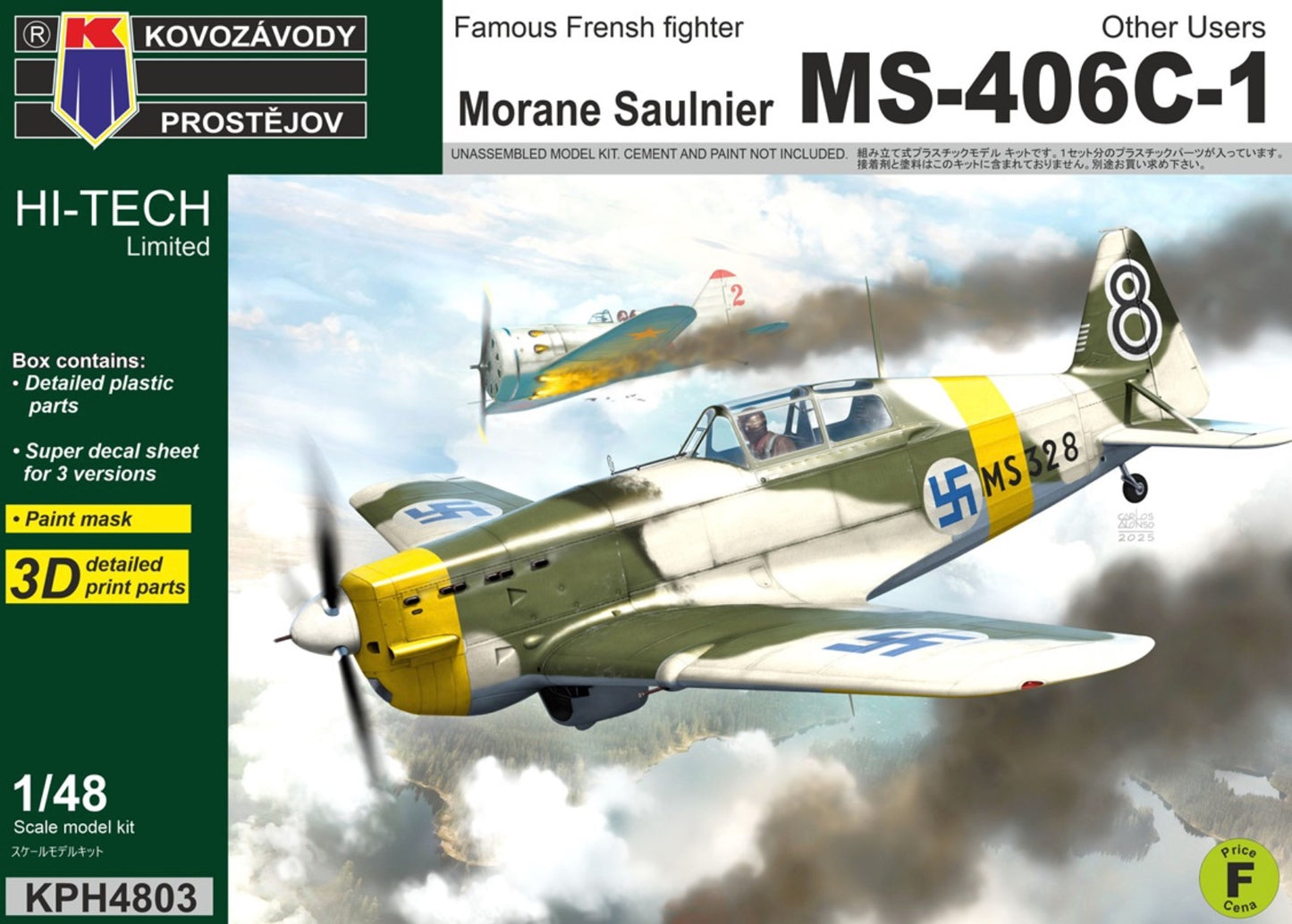 Kovozavody Prostejov KPH4803 1:48 Morane-Saulnier MS-406C-1 Other Users