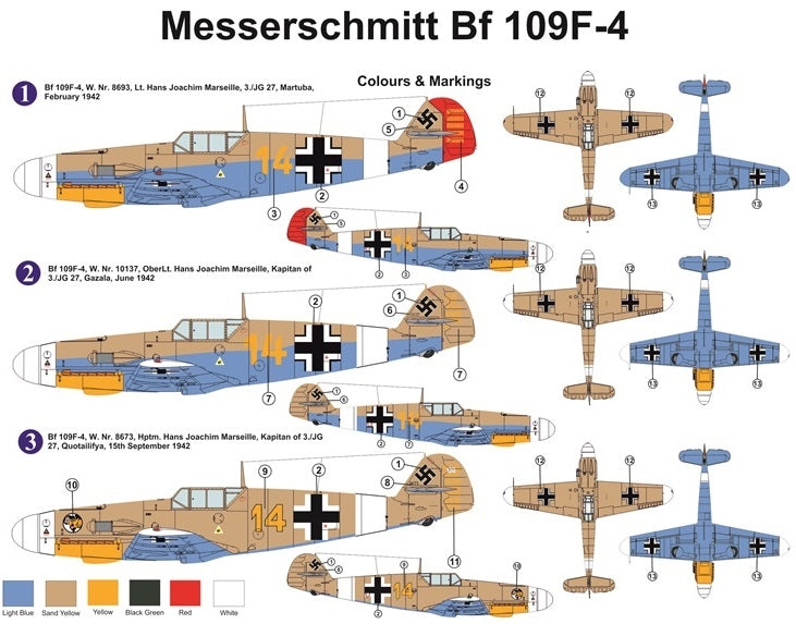 Kovozavody Prostejov KPH7207 1:72 Duel Over Africa 1942