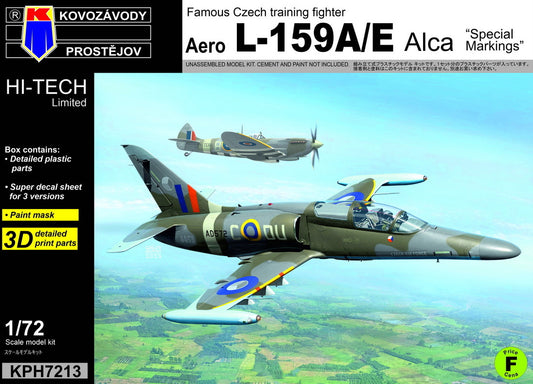 Kovozavody Prostejov KPH7213 1:72 Aero L-159A/E Alca 'Special Markings' re-release, Hi-tech edition