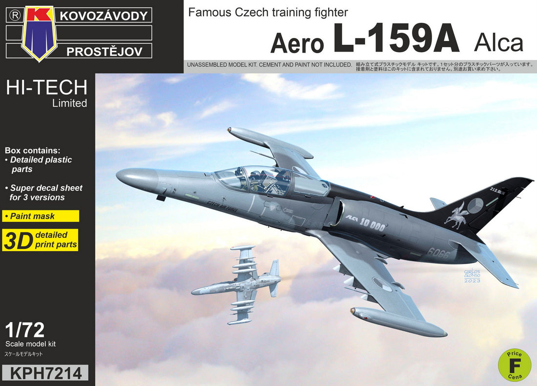 Kovozavody Prostejov KPH7214 1:72 Aero L-159A Alca re-release, Hi-tech edition
