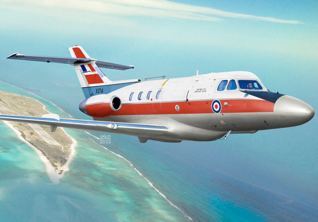 Kovozavody Prostejov KPH7230 1:72 Hawker-Siddeley HS.125 Dominie T.1 'In RAF'