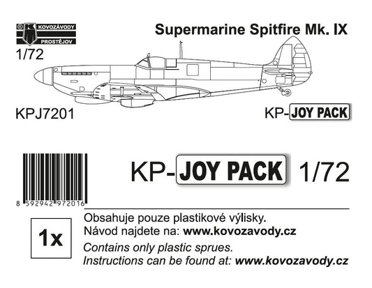 Kovozavody Prostejov KPJ7201 1:72 Supermarine Spitfire Mk.IX (plastic parts only)
