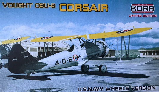 Kora K72208 1:72 Vought O3U-3 Corsair US NAVY wheel version