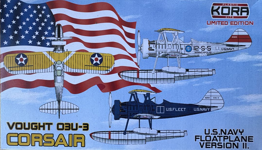 Kora K72212 1:72 Vought O3U-3 Corsair FLOATPLANE version