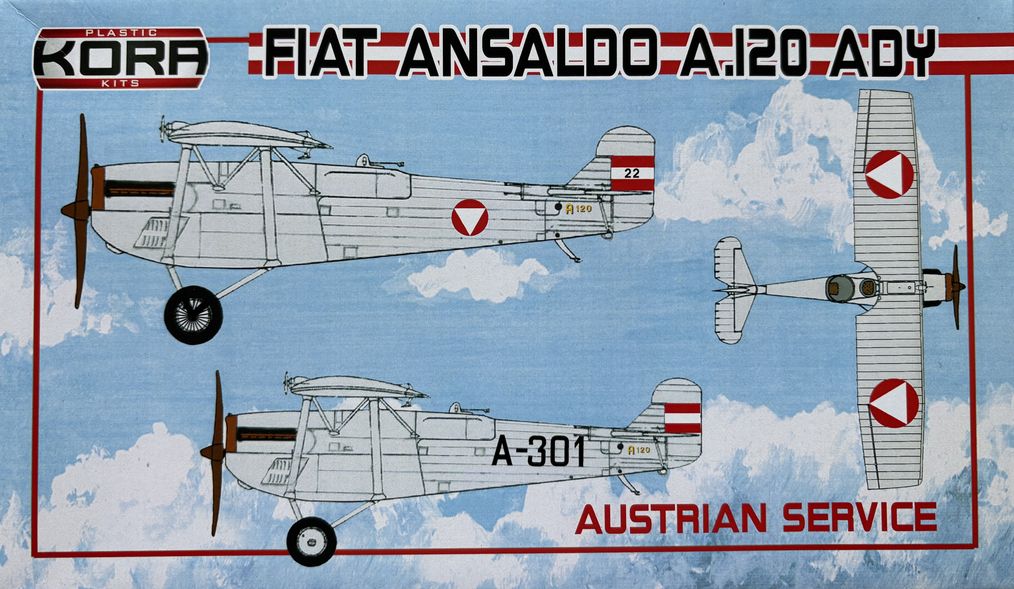Kora K72219 1:72 Ansaldo A.120 ADY Austrian service