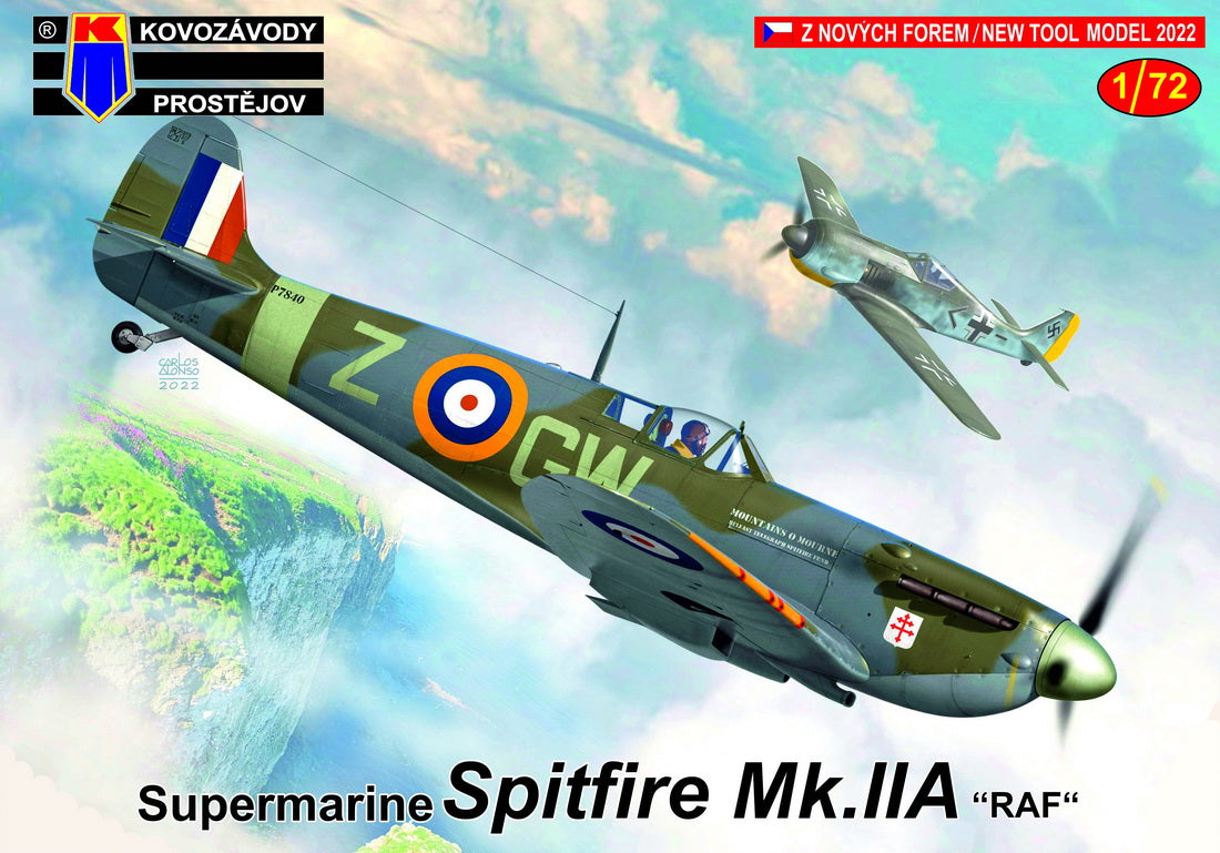 Kovozavody Prostejov 72302 1:72 Supermarine Spitfire Mk.IIA 'RAF'