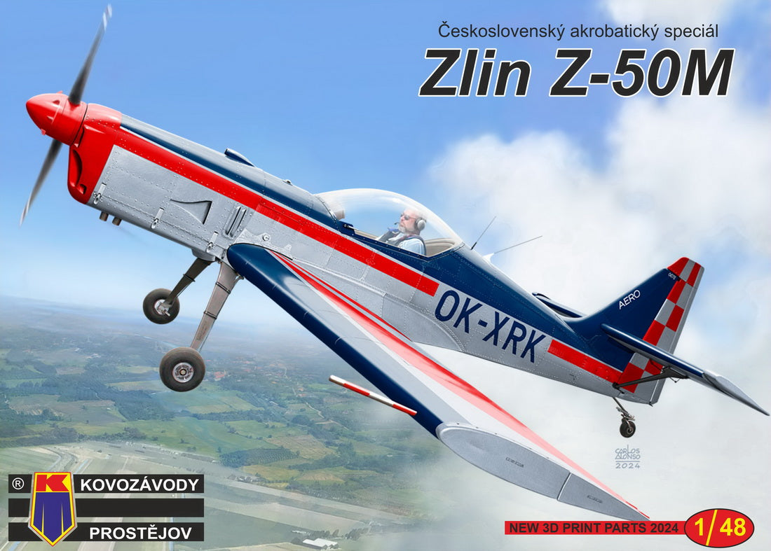 Kovozavody Prostejov 4827 1:48 Zlin Z-50M 'M-137 engine'