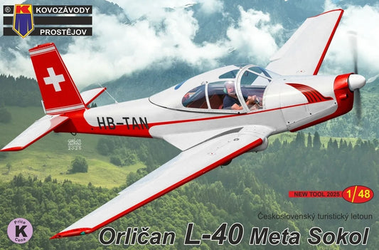 Kovozavody Prostejov 4830 1:48 Orlican L-40 Meta Sokol