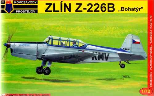 Kovozavody Prostejov 7203 1:72 Zlin Z-226B Bohatyr