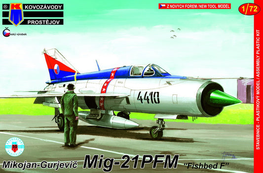 Kovozavody Prostejov 72122 1:72 Mikoyan MiG-21PFM 'Fishbed-F'