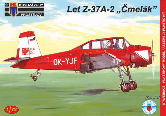 Kovozavody Prostejov 72129 1:72 Let Z-37A-2 Cmelak 'Two-Seater' (Czech Service)