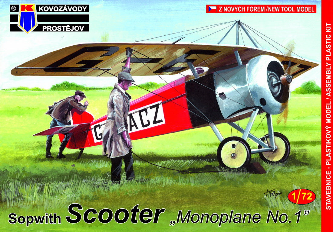 Kovozavody Prostejov 72165 1:72 Sopwith Scooter 'Monoplane No.1'