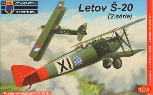 Kovozavody Prostejov 7218 1:72 Letov S-20 Late CzAF