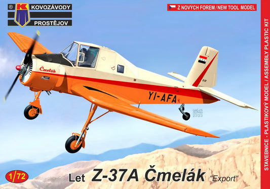 Kovozavody Prostejov 72204 1:72 Let Z-37A Cmelak 'Export'