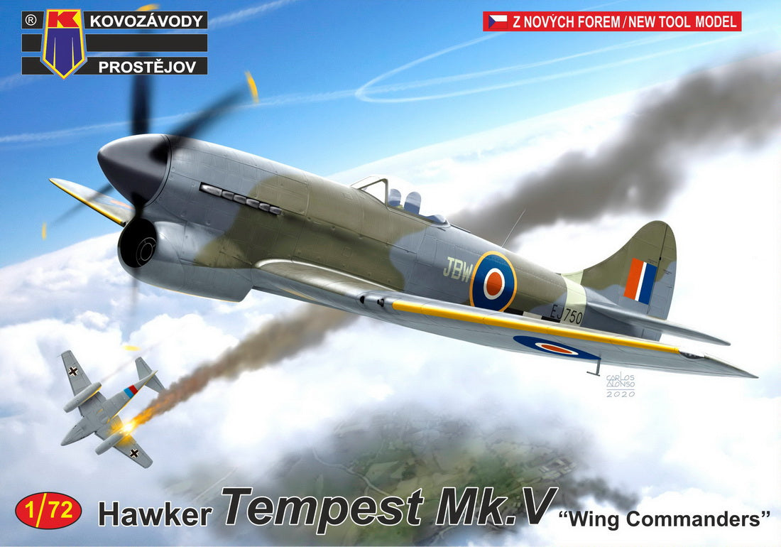 Kovozavody Prostejov 72219 1:72 Hawker Tempest Mk.V 'Wing Commanders'