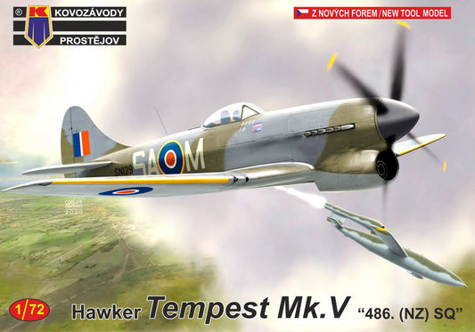 Kovozavody Prostejov 72222 1:72 Hawker Tempest Mk.V 'No. 486 (NZ) Sq.'