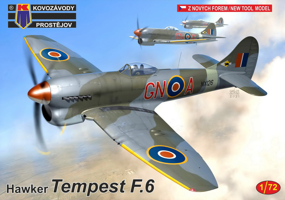 Kovozavody Prostejov 72223 1:72 Hawker Tempest F.6