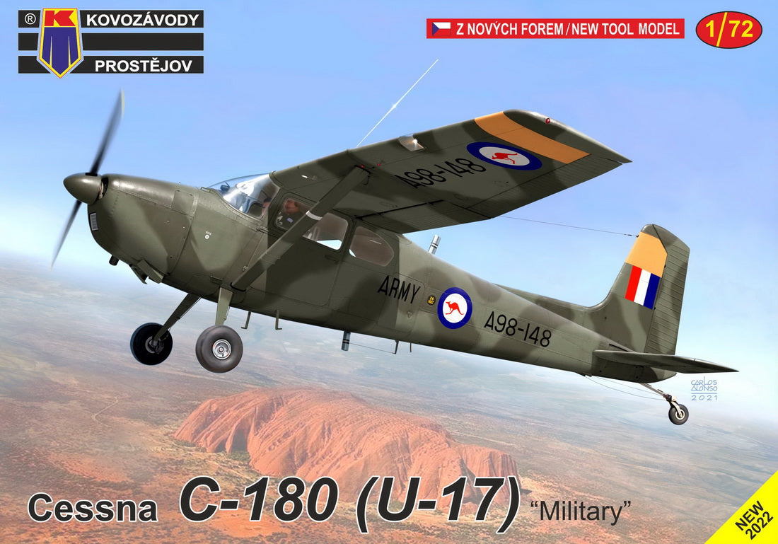 Kovozavody Prostejov 72237 1:72 Cessna C-180 (U-17) 'Military'