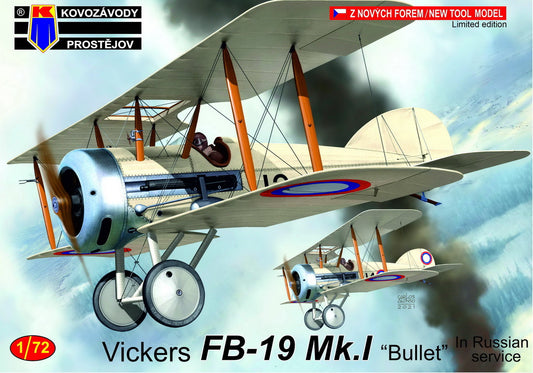 Kovozavody Prostejov 72251 1:72 Vickers FB.19 'Russian Service'