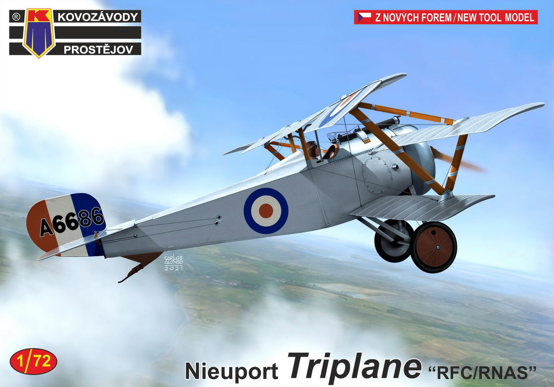 Kovozavody Prostejov 72255 1:72 Nieuport Triplane 'RFC/RNAS'