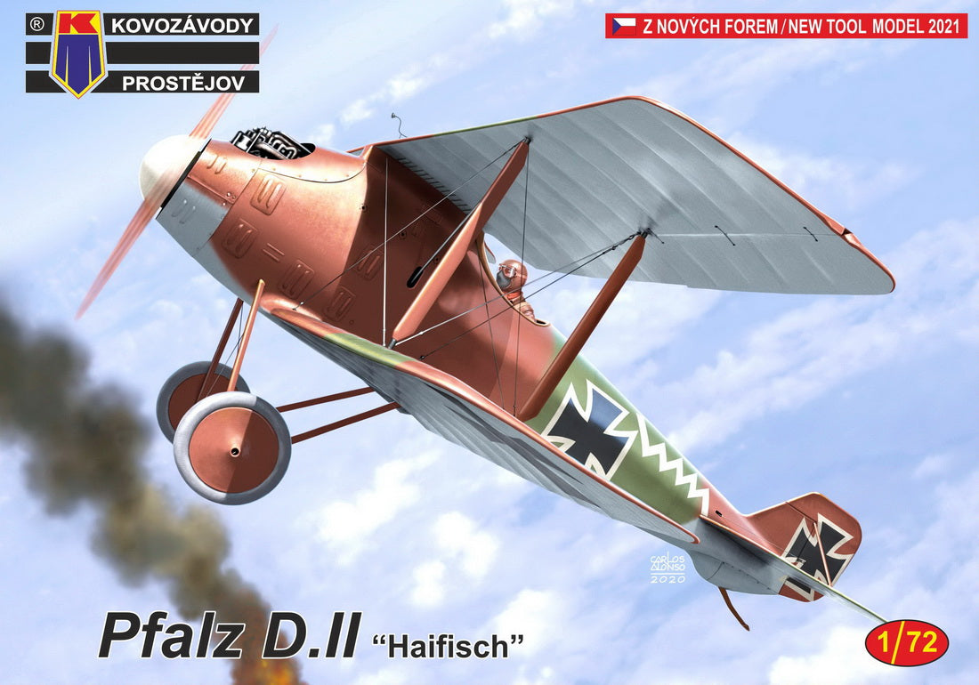 Kovozavody Prostejov 72272 1:72 Pfalz D.II 'Haifisch'