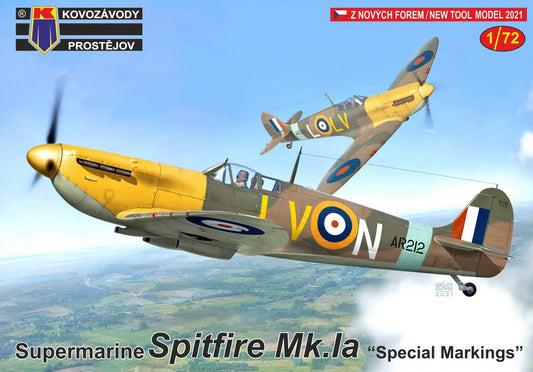 Kovozavody Prostejov 72276 1:72 Supermarine Spitfire Mk.IA 'Special Markings'