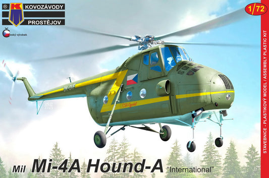 Kovozavody Prostejov 72297 1:72 Mil Mi-4A Hound-A 'International' ex-KP/KOPRO/Smer