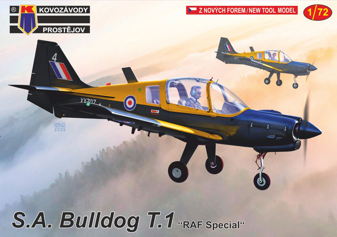 Kovozavody Prostejov 72299 1:72 Scottish-Aviation Bulldog T.1 'RAF Special'