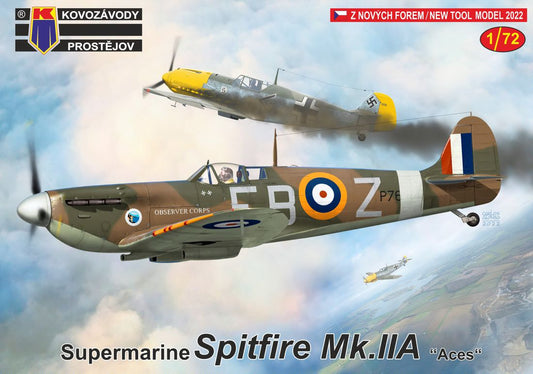 Kovozavody Prostejov 72306 1:72 Supermarine Spitfire Mk.IIA 'Aces'