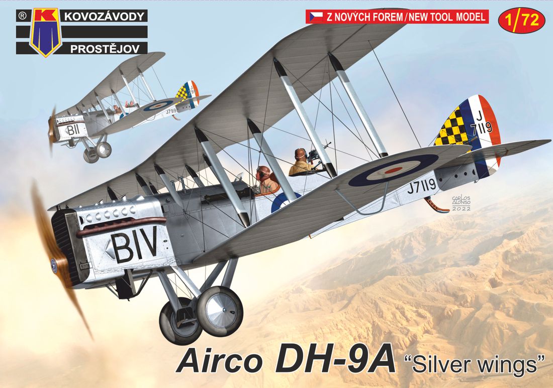 Kovozavody Prostejov 72312 1:72 Airco DH-9A 'Silver Wings'