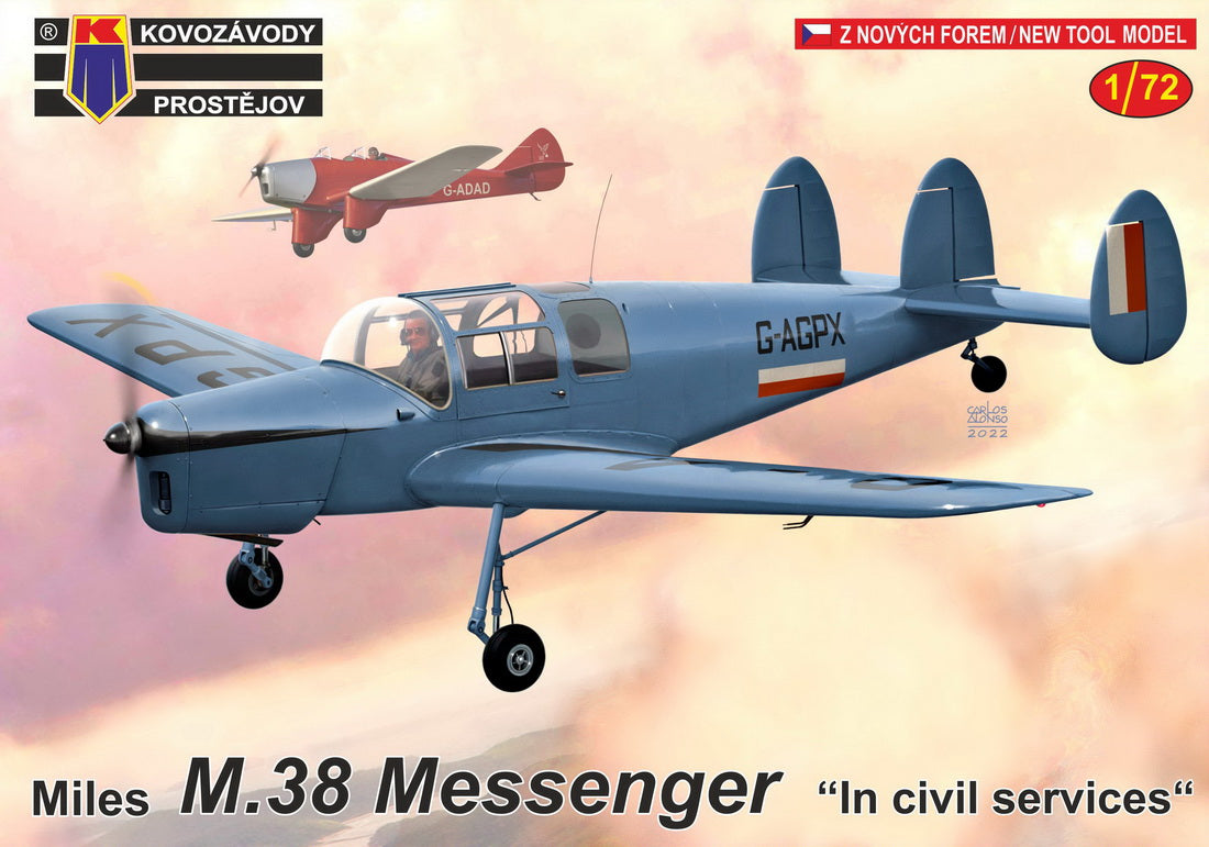 Kovozavody Prostejov 72317 1:72 Miles Messenger M.38 'Civil Liveries'