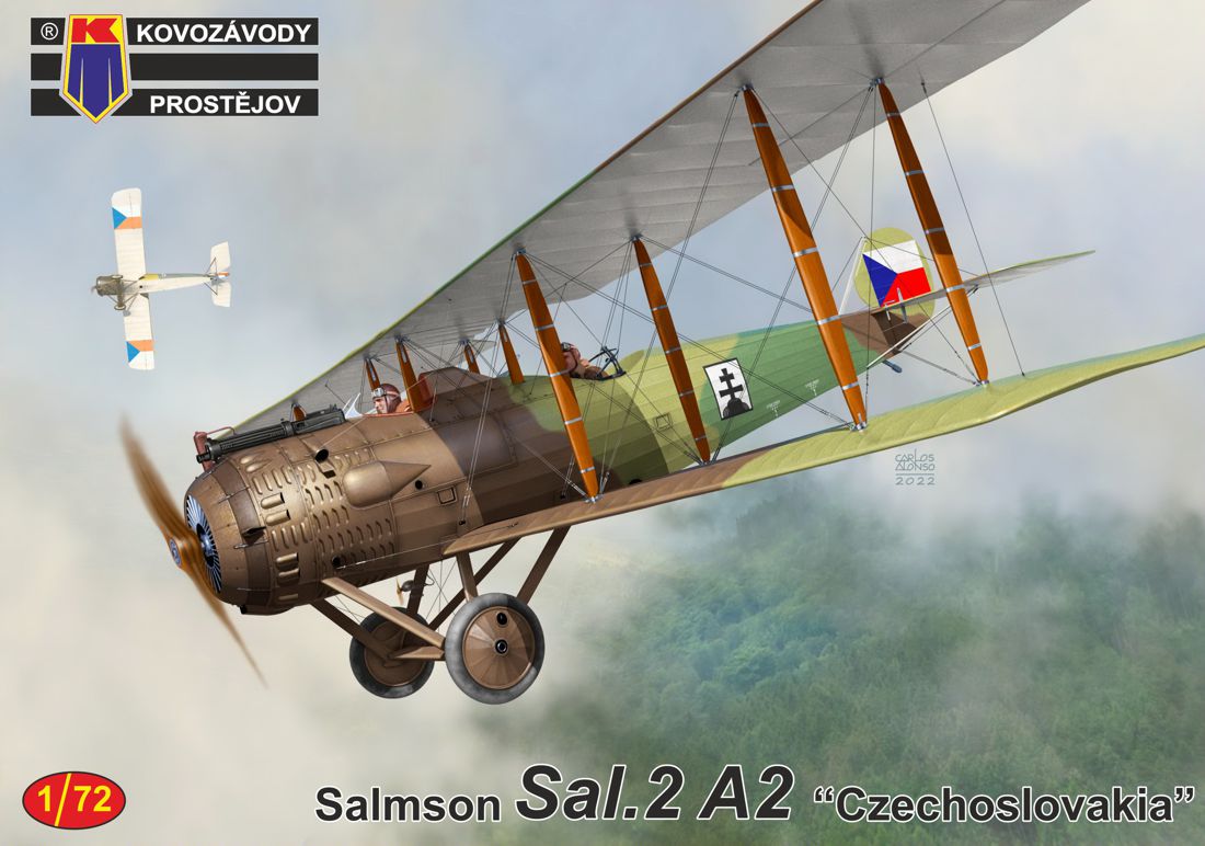 Kovozavody Prostejov 72324 1:72 Salmson Sal.2A2 'Czechoslovakia'