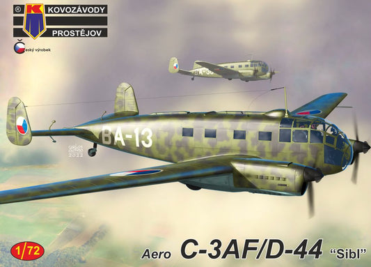 Kovozavody Prostejov 72330 1:72 Aero C-3AF/D-44 'Siebel'